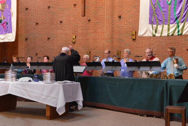 Picture of bell choir